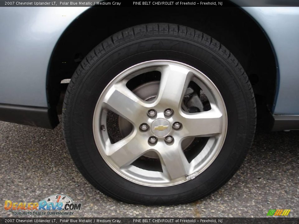 2007 Chevrolet Uplander LT Polar Blue Metallic / Medium Gray Photo #6