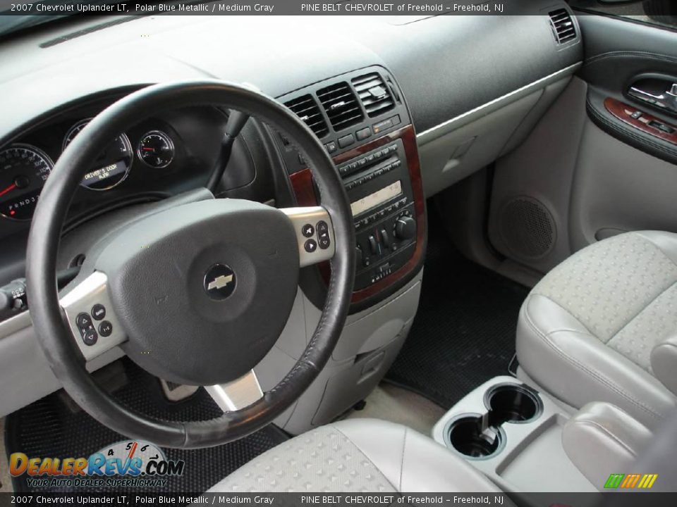 2007 Chevrolet Uplander LT Polar Blue Metallic / Medium Gray Photo #9