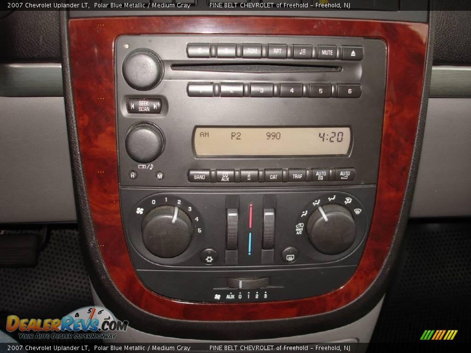 2007 Chevrolet Uplander LT Polar Blue Metallic / Medium Gray Photo #13