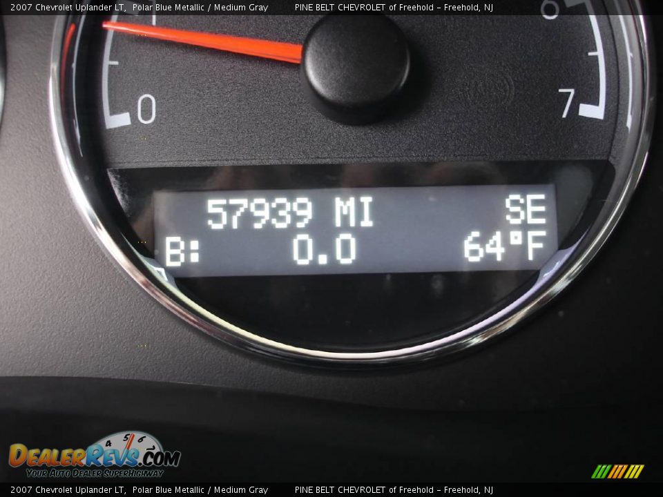 2007 Chevrolet Uplander LT Polar Blue Metallic / Medium Gray Photo #14
