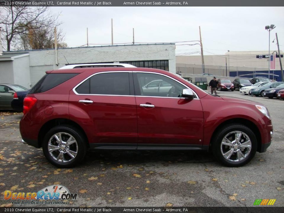 2010 Chevrolet Equinox LTZ Cardinal Red Metallic / Jet Black Photo #6