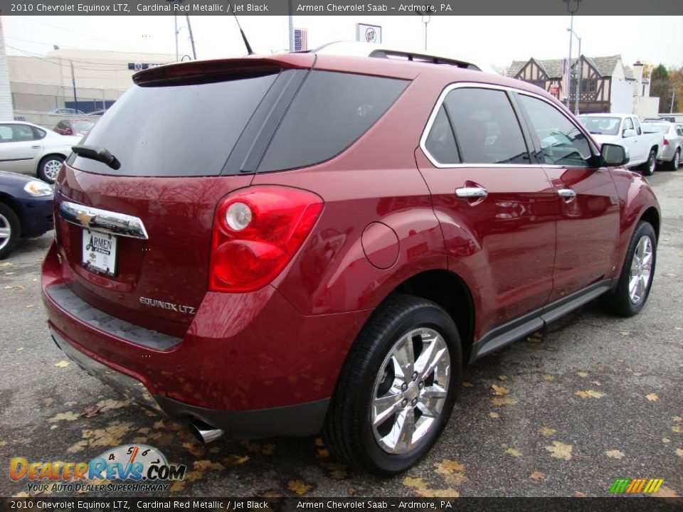 2010 Chevrolet Equinox LTZ Cardinal Red Metallic / Jet Black Photo #7