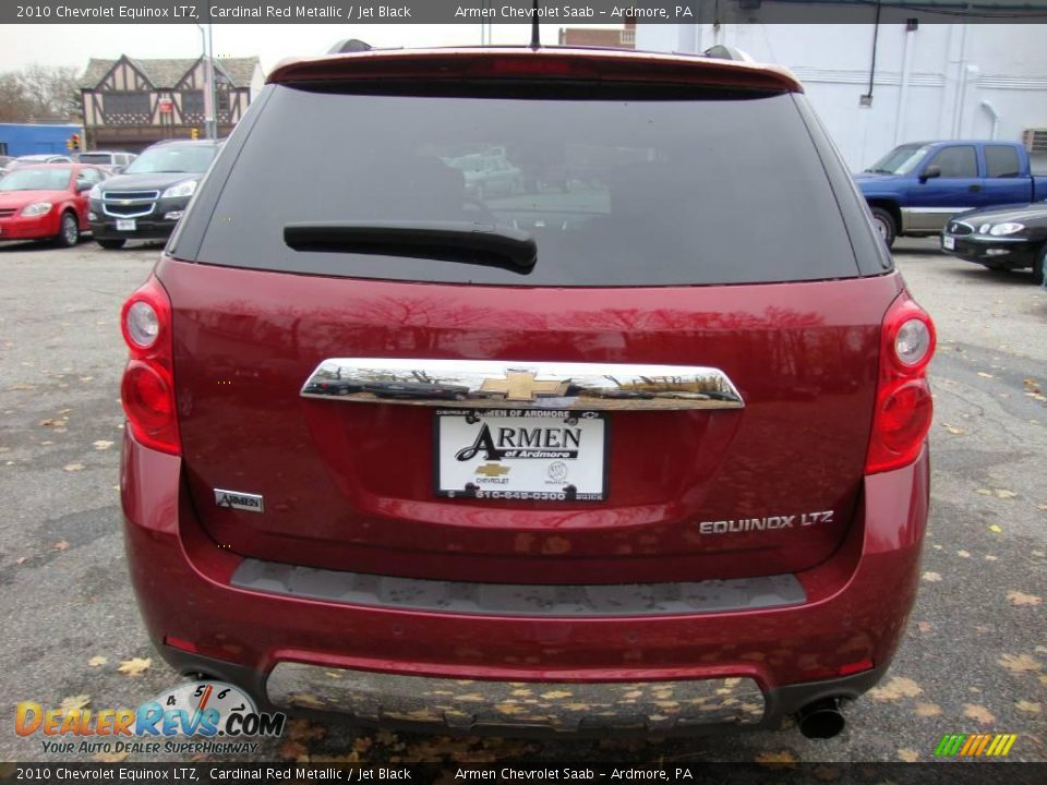2010 Chevrolet Equinox LTZ Cardinal Red Metallic / Jet Black Photo #8