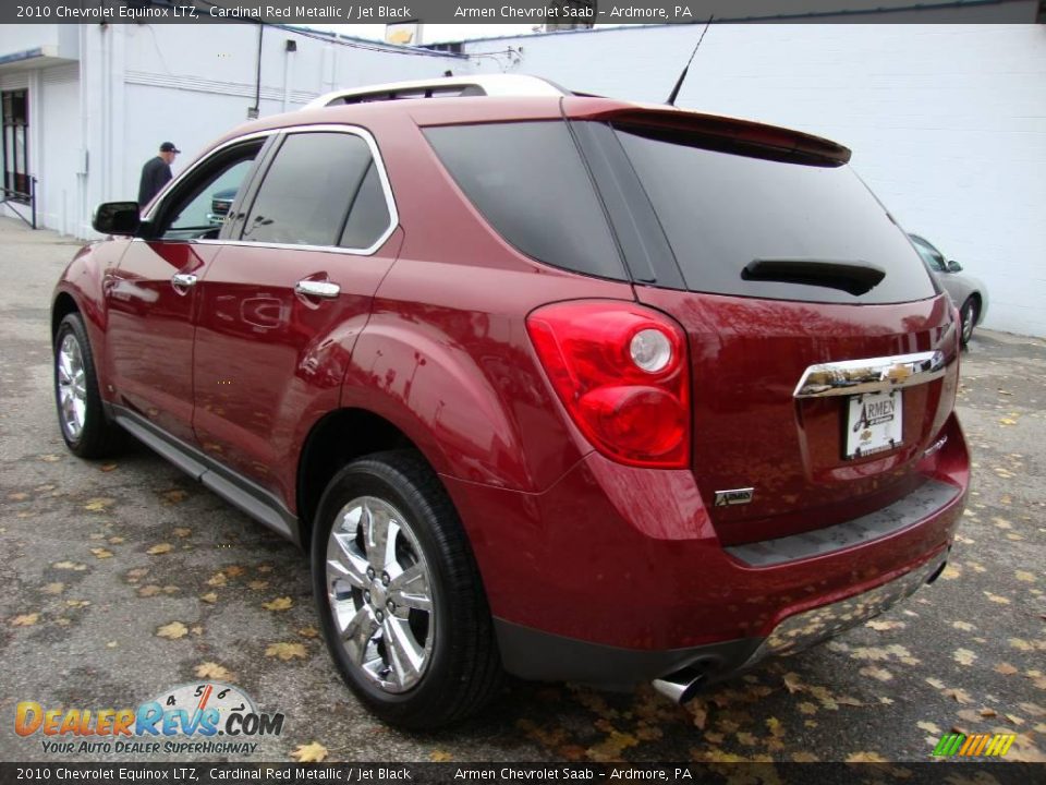 2010 Chevrolet Equinox LTZ Cardinal Red Metallic / Jet Black Photo #9