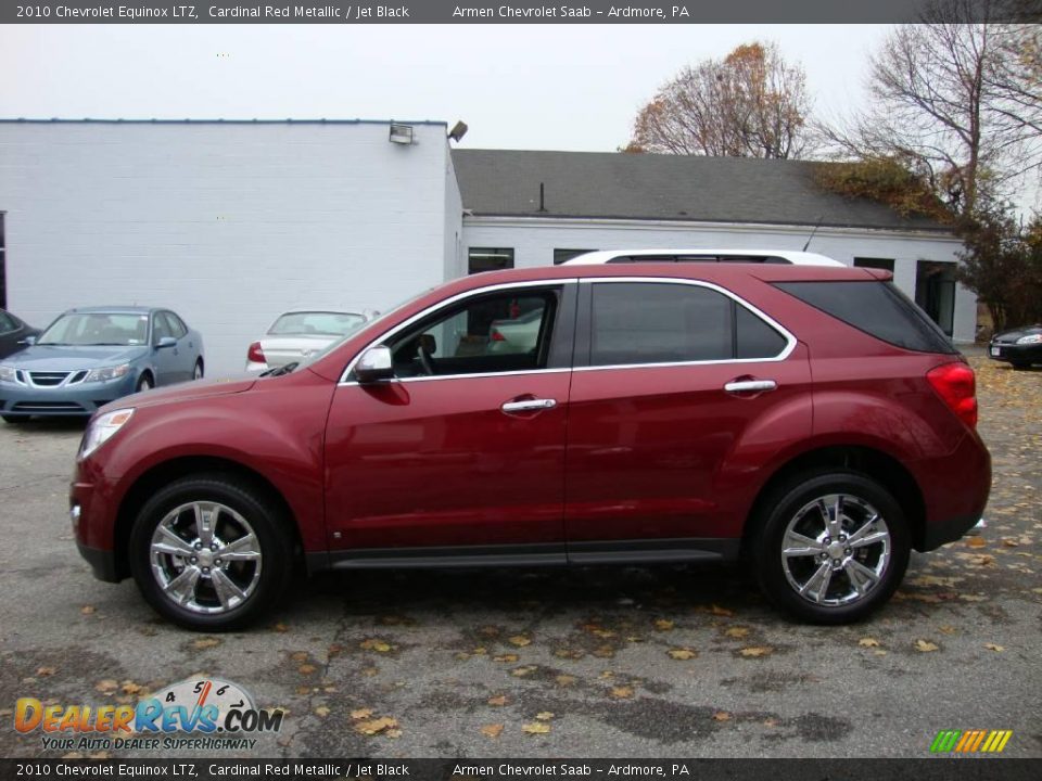2010 Chevrolet Equinox LTZ Cardinal Red Metallic / Jet Black Photo #10
