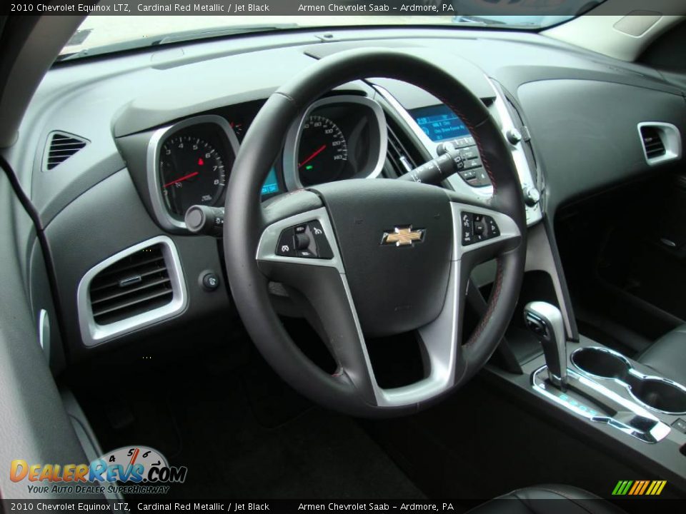 2010 Chevrolet Equinox LTZ Cardinal Red Metallic / Jet Black Photo #11
