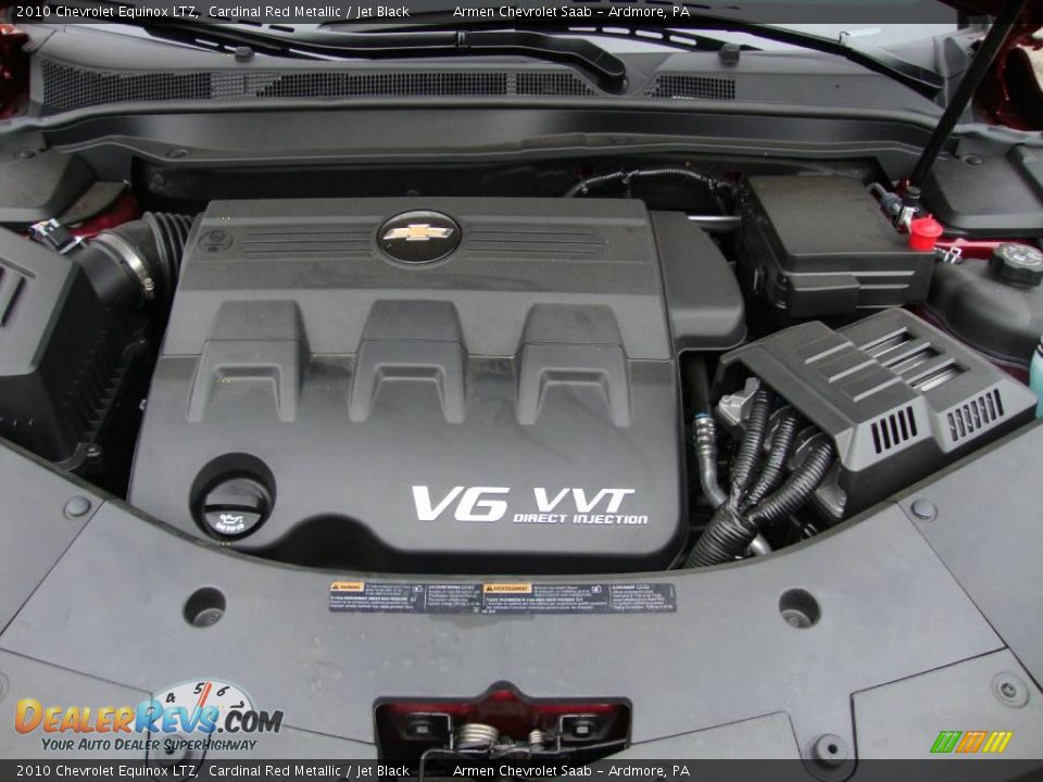 2010 Chevrolet Equinox LTZ Cardinal Red Metallic / Jet Black Photo #27