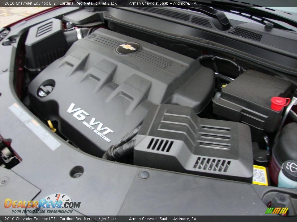 2010 Chevrolet Equinox LTZ Cardinal Red Metallic / Jet Black Photo #28
