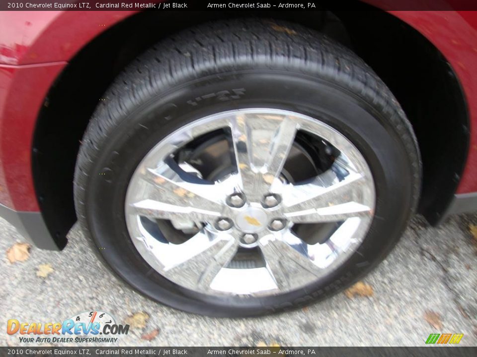2010 Chevrolet Equinox LTZ Cardinal Red Metallic / Jet Black Photo #30