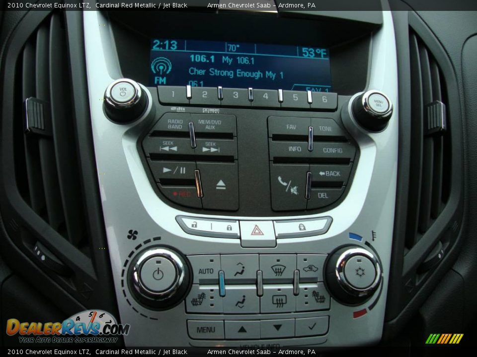 2010 Chevrolet Equinox LTZ Cardinal Red Metallic / Jet Black Photo #32