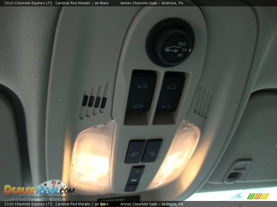 2010 Chevrolet Equinox LTZ Cardinal Red Metallic / Jet Black Photo #34