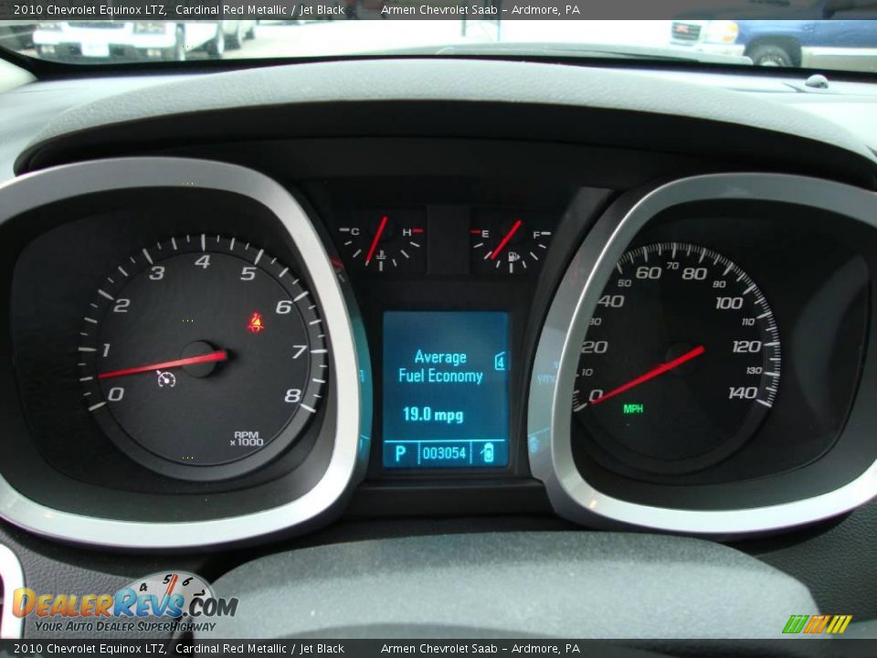 2010 Chevrolet Equinox LTZ Cardinal Red Metallic / Jet Black Photo #35