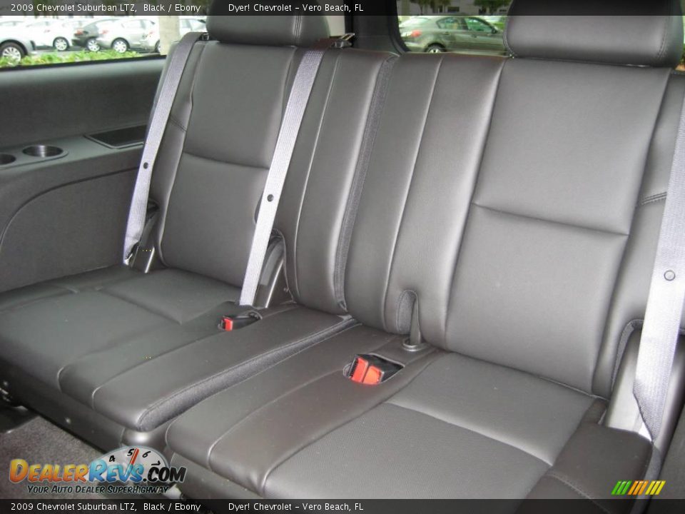 2009 Chevrolet Suburban LTZ Black / Ebony Photo #12