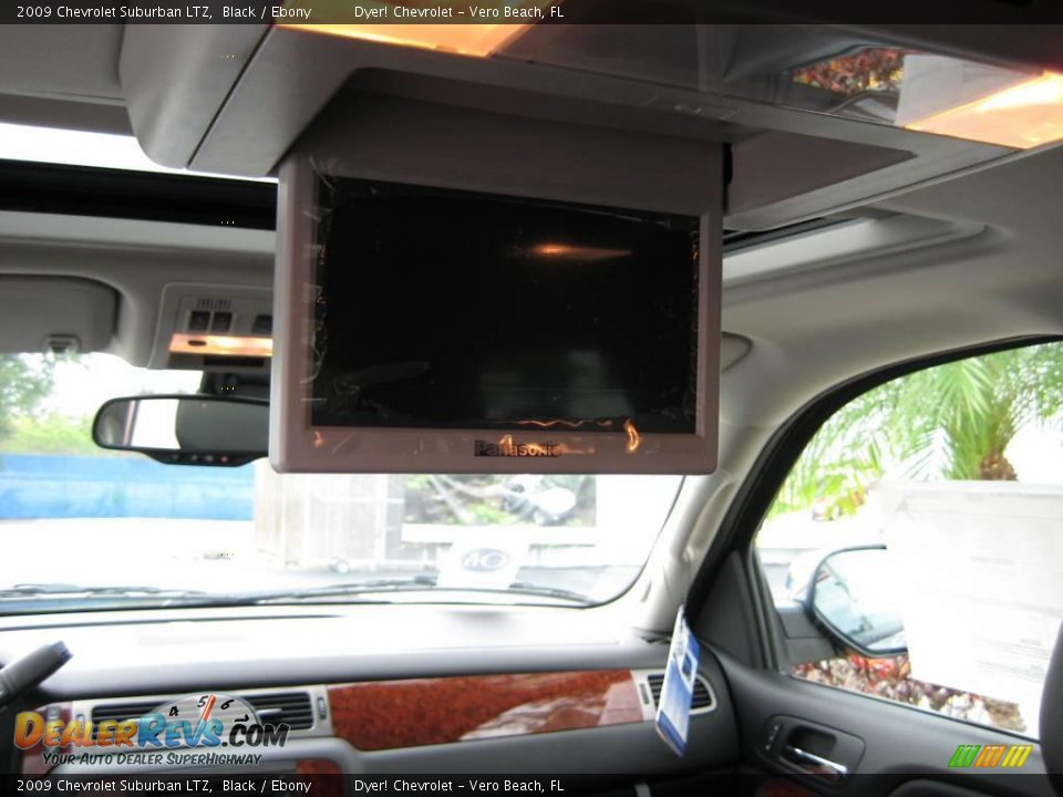 2009 Chevrolet Suburban LTZ Black / Ebony Photo #13