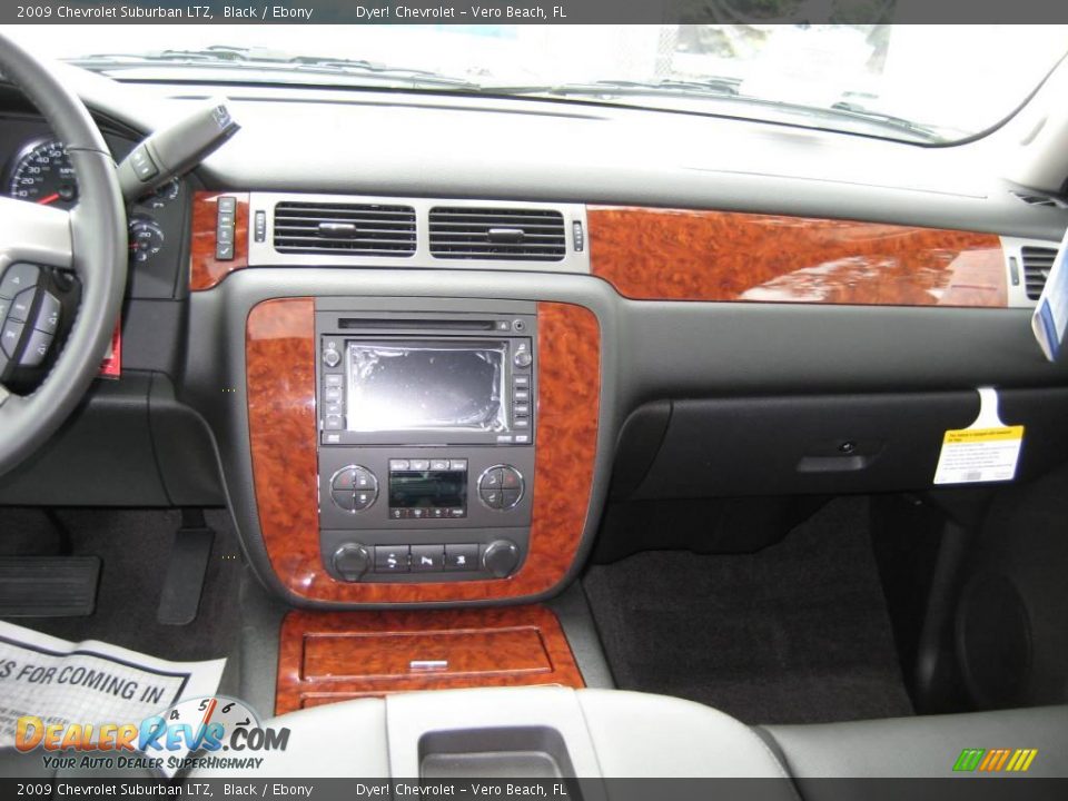 2009 Chevrolet Suburban LTZ Black / Ebony Photo #14
