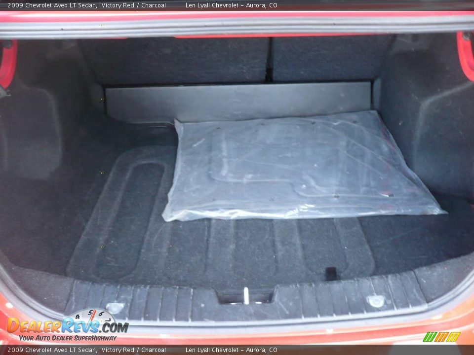 2009 Chevrolet Aveo LT Sedan Victory Red / Charcoal Photo #11