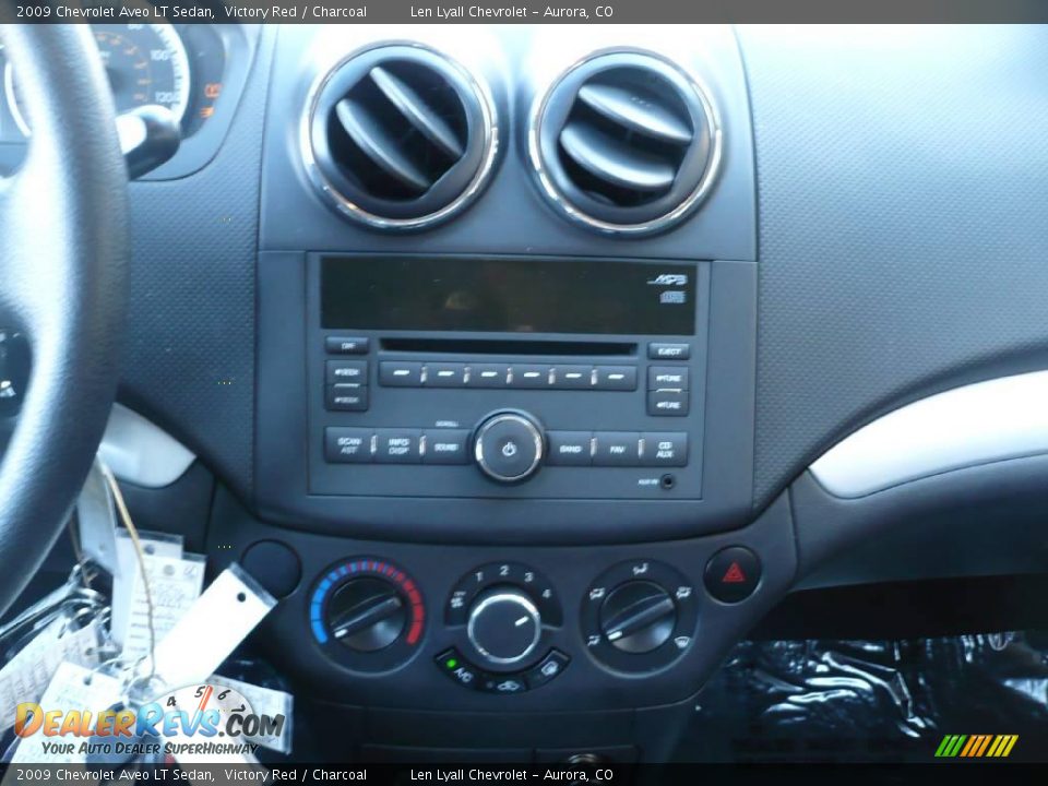 2009 Chevrolet Aveo LT Sedan Victory Red / Charcoal Photo #17