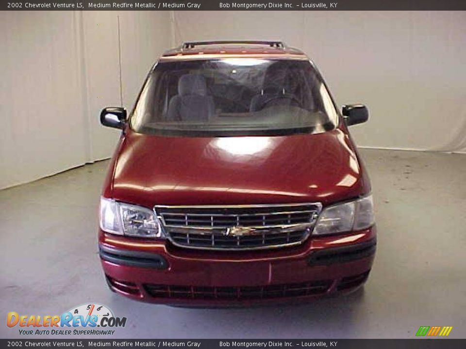 2002 Chevrolet Venture LS Medium Redfire Metallic / Medium Gray Photo #2