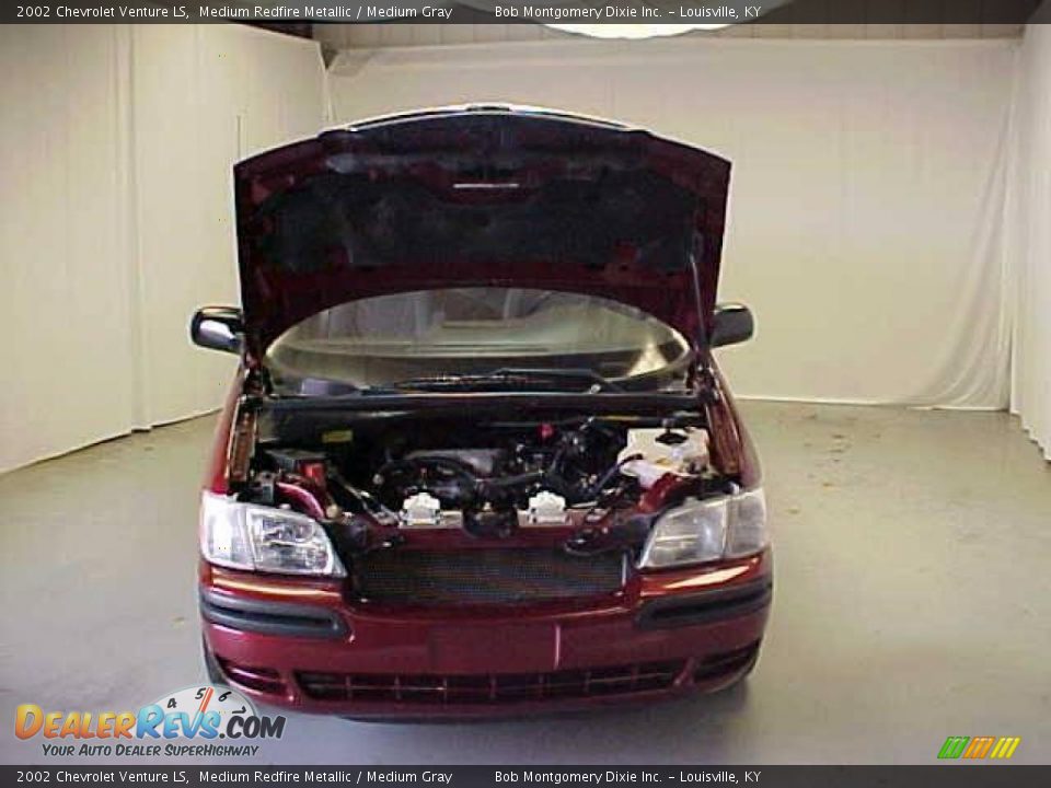 2002 Chevrolet Venture LS Medium Redfire Metallic / Medium Gray Photo #5
