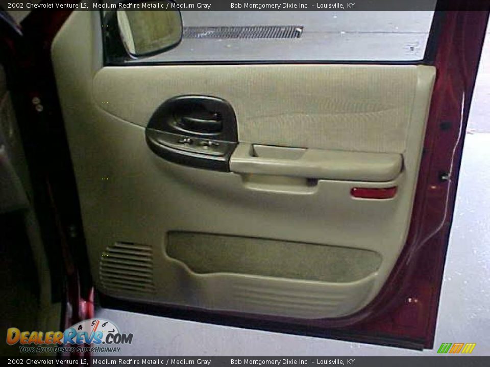 2002 Chevrolet Venture LS Medium Redfire Metallic / Medium Gray Photo #7