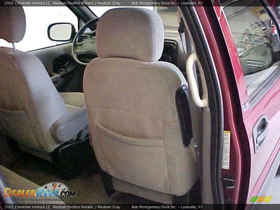 2002 Chevrolet Venture LS Medium Redfire Metallic / Medium Gray Photo #10