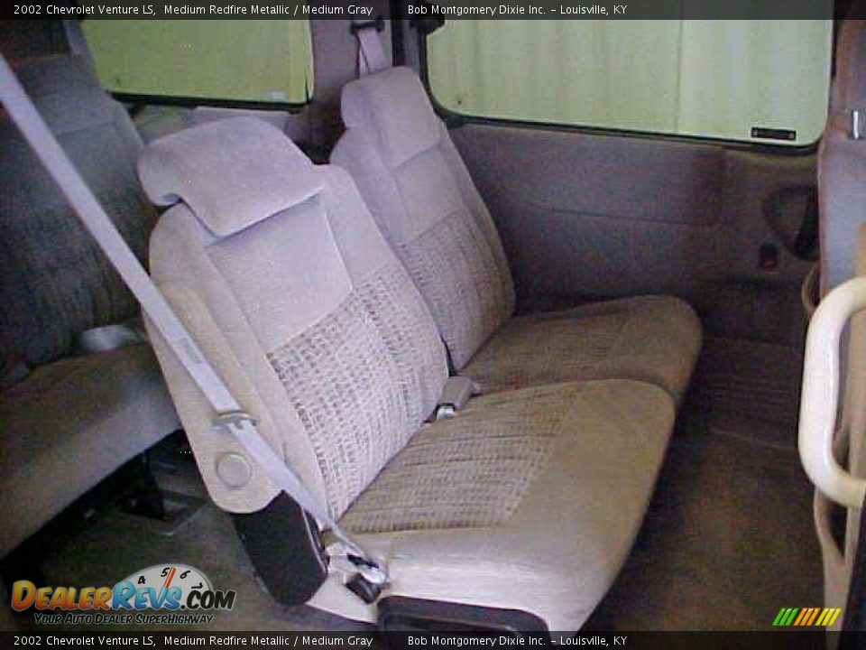 2002 Chevrolet Venture LS Medium Redfire Metallic / Medium Gray Photo #11