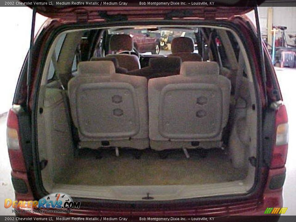 2002 Chevrolet Venture LS Medium Redfire Metallic / Medium Gray Photo #14