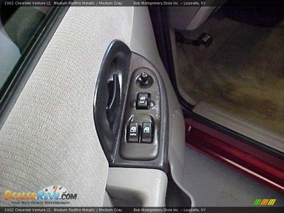2002 Chevrolet Venture LS Medium Redfire Metallic / Medium Gray Photo #21