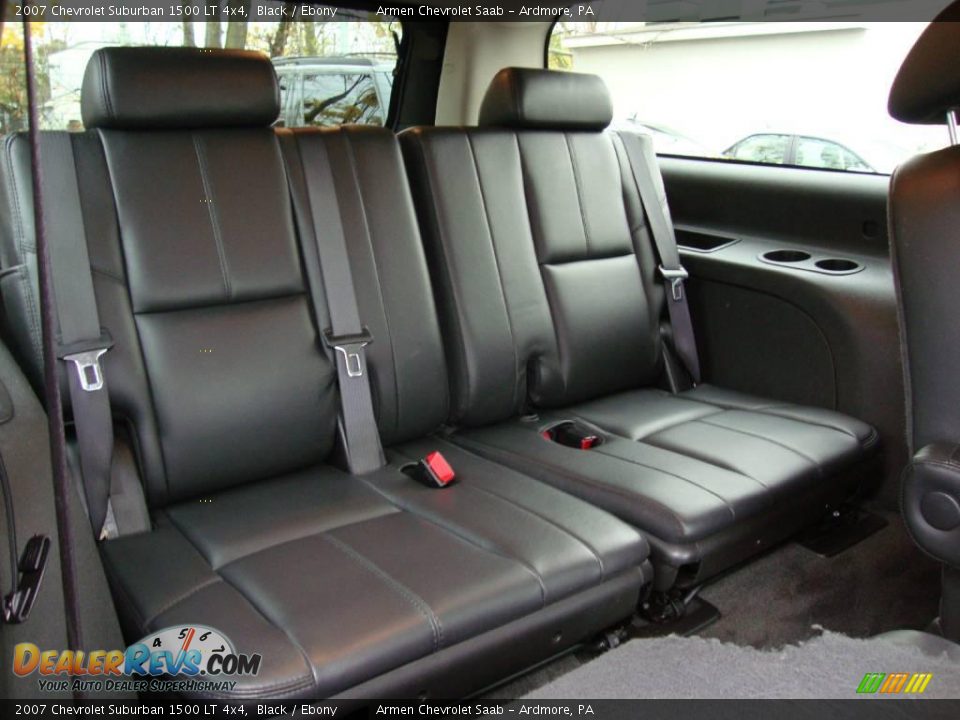 2007 Chevrolet Suburban 1500 LT 4x4 Black / Ebony Photo #21