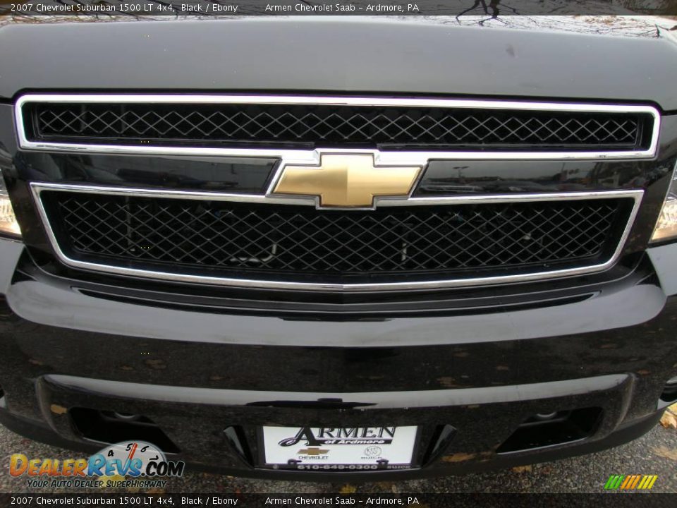 2007 Chevrolet Suburban 1500 LT 4x4 Black / Ebony Photo #31