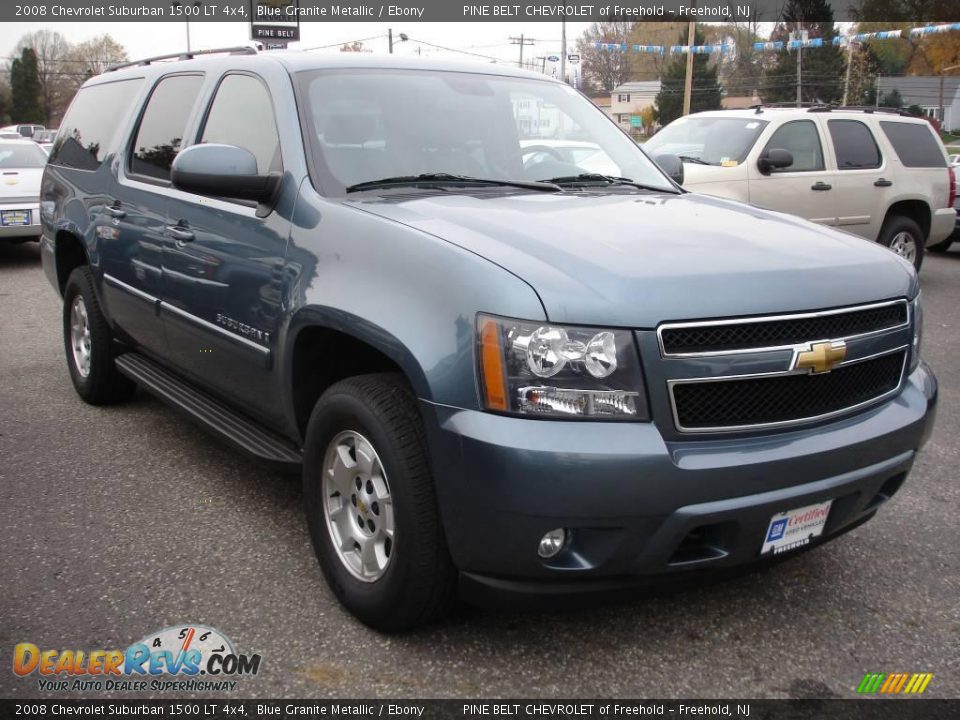 2008 Chevrolet Suburban 1500 LT 4x4 Blue Granite Metallic / Ebony Photo #2