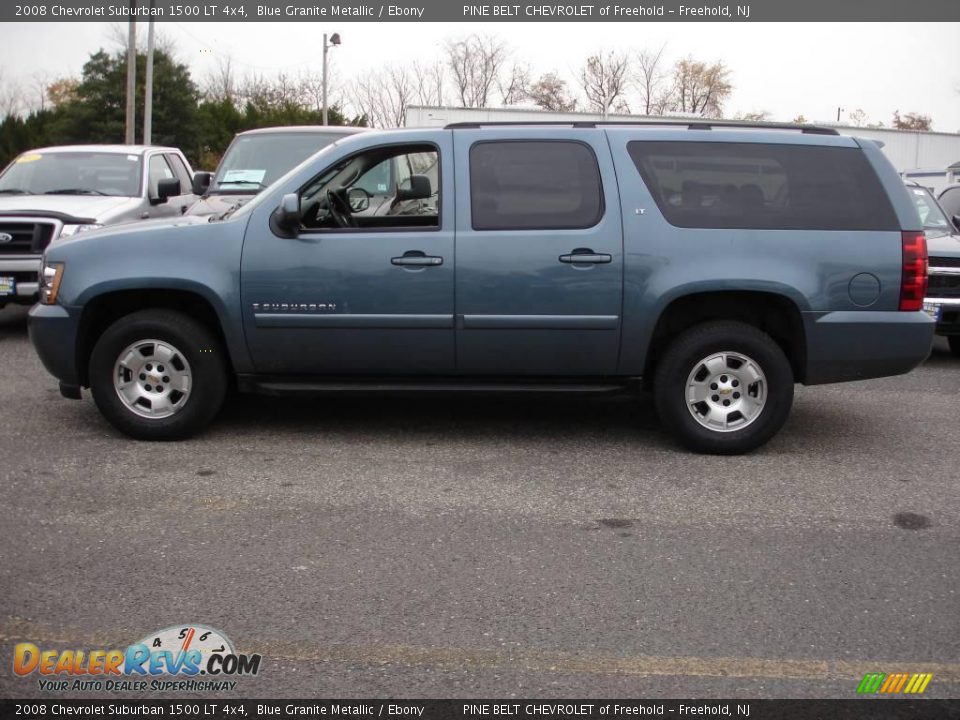 2008 Chevrolet Suburban 1500 LT 4x4 Blue Granite Metallic / Ebony Photo #3