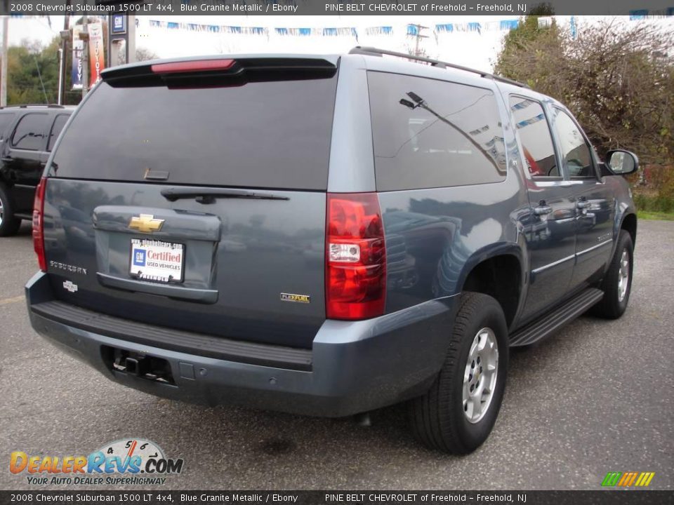 2008 Chevrolet Suburban 1500 LT 4x4 Blue Granite Metallic / Ebony Photo #4