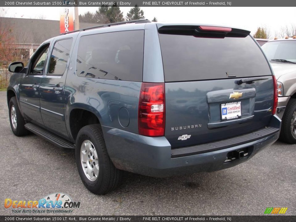 2008 Chevrolet Suburban 1500 LT 4x4 Blue Granite Metallic / Ebony Photo #5