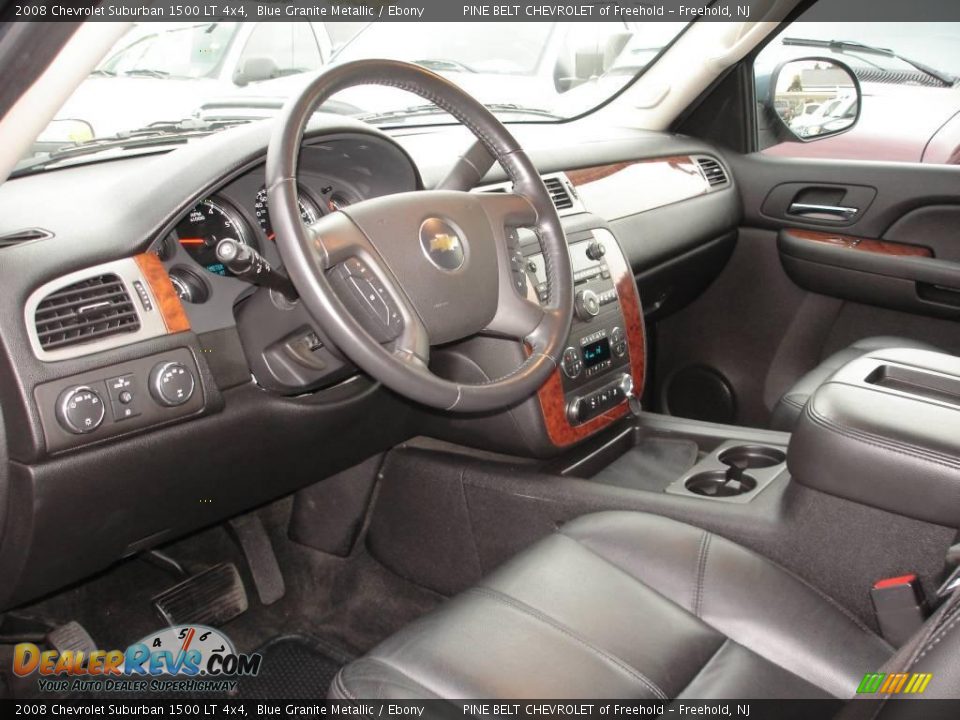 2008 Chevrolet Suburban 1500 LT 4x4 Blue Granite Metallic / Ebony Photo #8