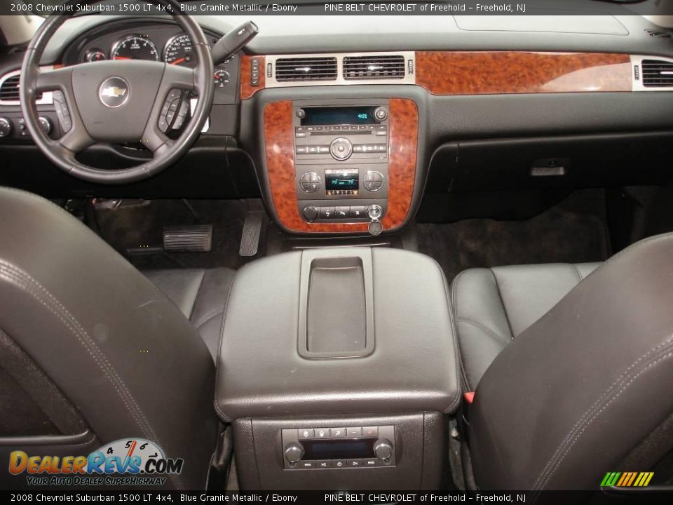 2008 Chevrolet Suburban 1500 LT 4x4 Blue Granite Metallic / Ebony Photo #10