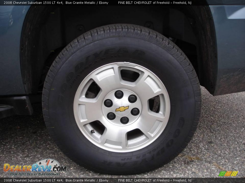 2008 Chevrolet Suburban 1500 LT 4x4 Blue Granite Metallic / Ebony Photo #13