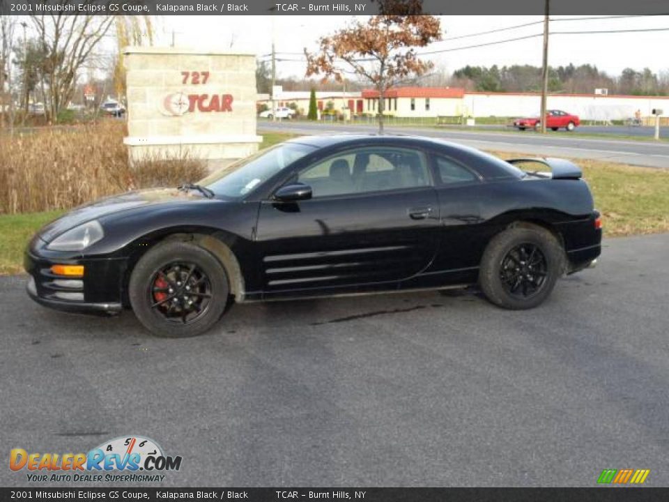 2001 Mitsubishi Eclipse GS Coupe Kalapana Black / Black Photo #1
