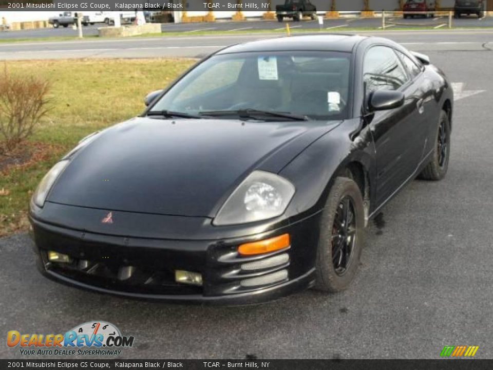 2001 Mitsubishi Eclipse GS Coupe Kalapana Black / Black Photo #2
