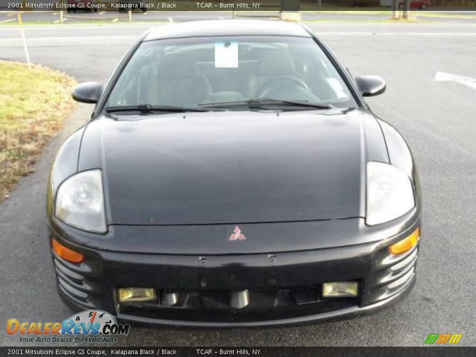 2001 Mitsubishi Eclipse GS Coupe Kalapana Black / Black Photo #3