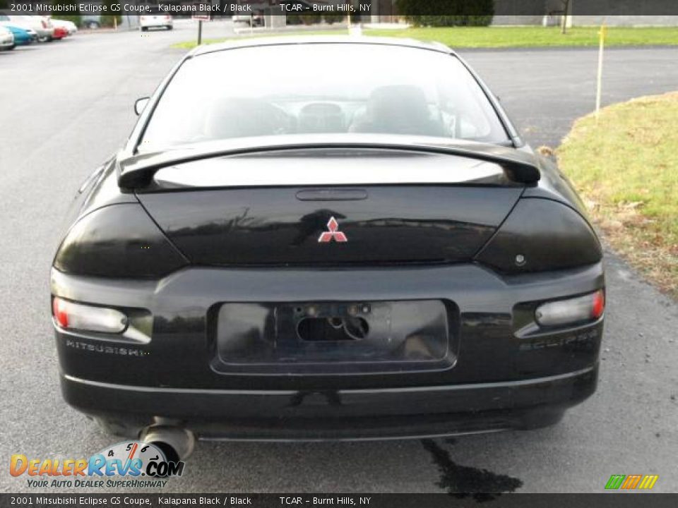 2001 Mitsubishi Eclipse GS Coupe Kalapana Black / Black Photo #5
