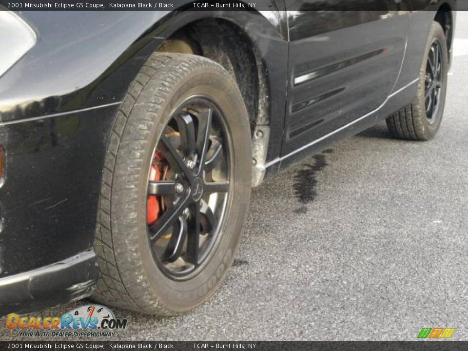 2001 Mitsubishi Eclipse GS Coupe Kalapana Black / Black Photo #6