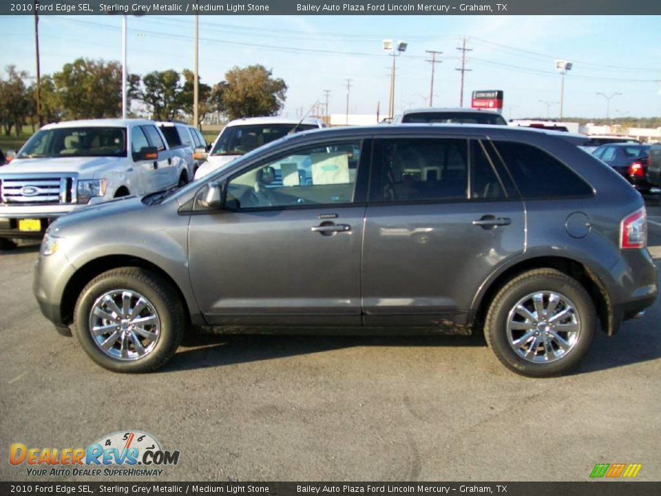 2010 Ford Edge SEL Sterling Grey Metallic / Medium Light Stone Photo #2