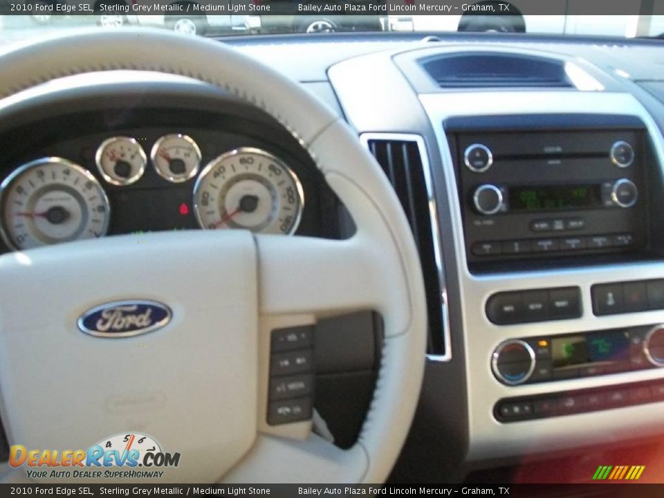 2010 Ford Edge SEL Sterling Grey Metallic / Medium Light Stone Photo #3