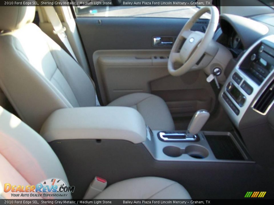 2010 Ford Edge SEL Sterling Grey Metallic / Medium Light Stone Photo #7