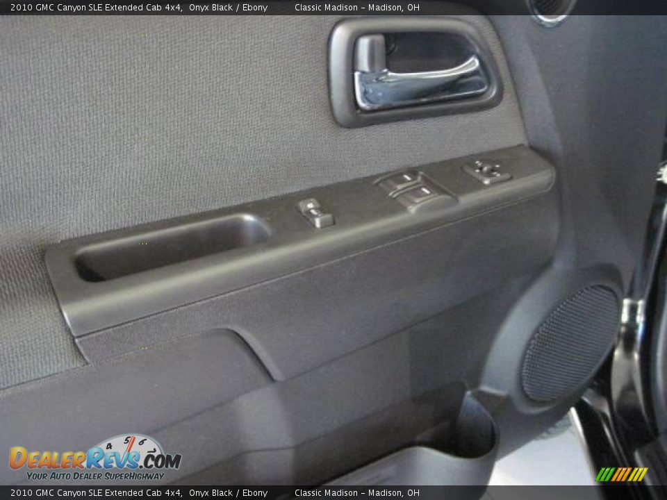 2010 GMC Canyon SLE Extended Cab 4x4 Onyx Black / Ebony Photo #4