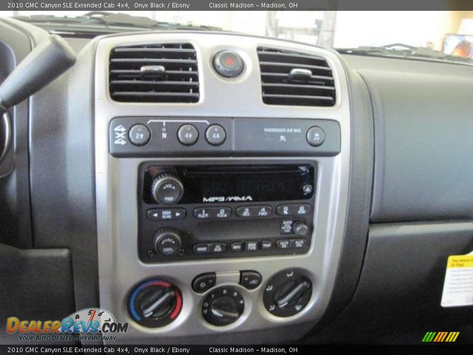 2010 GMC Canyon SLE Extended Cab 4x4 Onyx Black / Ebony Photo #5
