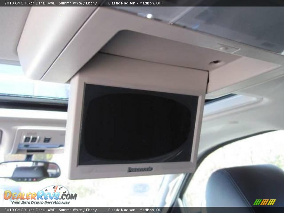 2010 GMC Yukon Denali AWD Summit White / Ebony Photo #13