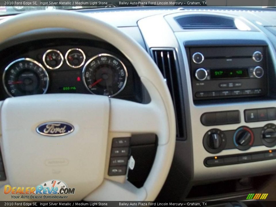 2010 Ford Edge SE Ingot Silver Metallic / Medium Light Stone Photo #3