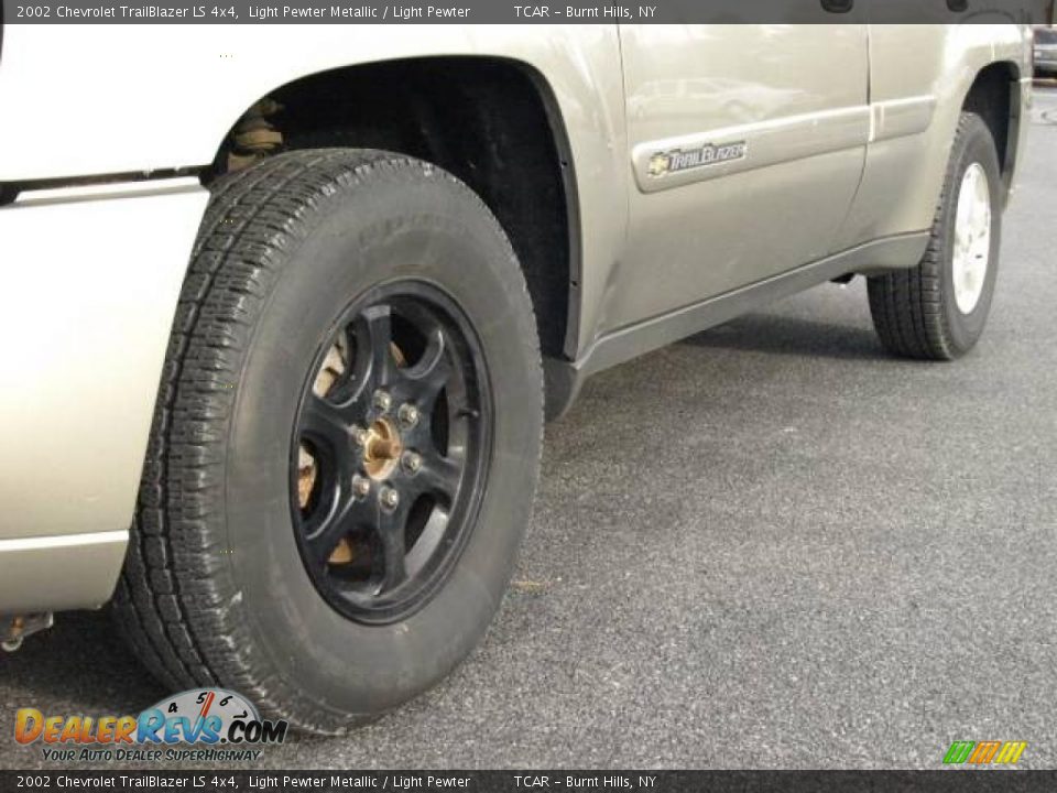 2002 Chevrolet TrailBlazer LS 4x4 Light Pewter Metallic / Light Pewter Photo #7